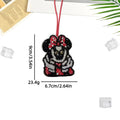 Cute Cartoon Rhinestones Horse Pendant Bag Charm 6W10BBC803