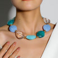 Vintage Chunky Acrylic Choker - DippedShop Wholesale - #8243