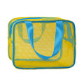 Fashion Color Block Hollow Storage Bag MK2BW6S10BOB115