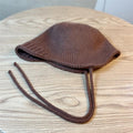 Knit Earflap Bucket Hat - DippedShop Wholesale - #0035