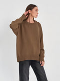 Solid Loose Sweater - DippedShop Wholesale - #2083