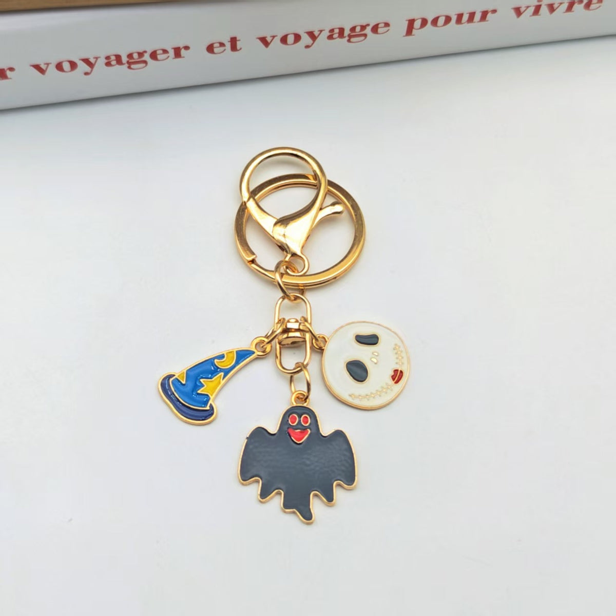 Cartoon Enamel Keychain - DippedShop Wholesale - #1155