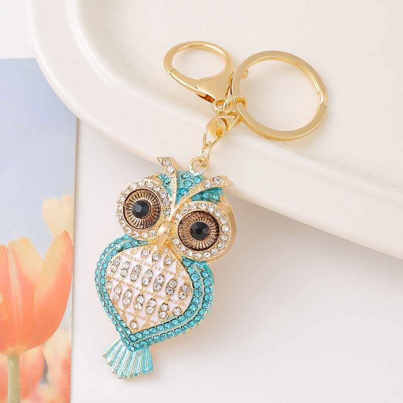 Owl Pendant Bag Charm - DippedShop Wholesale - #6563