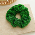 Striped Elastic Hair Scrunchie - DippedShop Wholesale - #5667