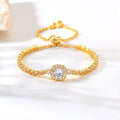 Minimalist Gold Plated Cubic Z - DippedShop Wholesale - #1843