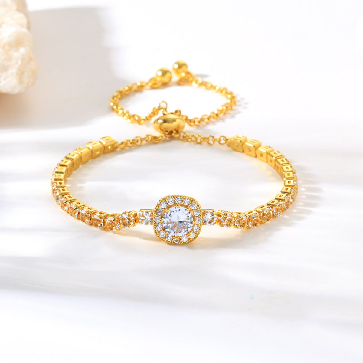 Minimalist Gold Plated Cubic Z - DippedShop Wholesale - #1843