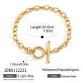 Fashion Gold Plated Cuban Chai - DippedShop Wholesale - #2579
