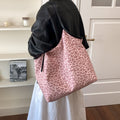 Leopard Print Shoulder Bag - DippedShop Wholesale - #9603
