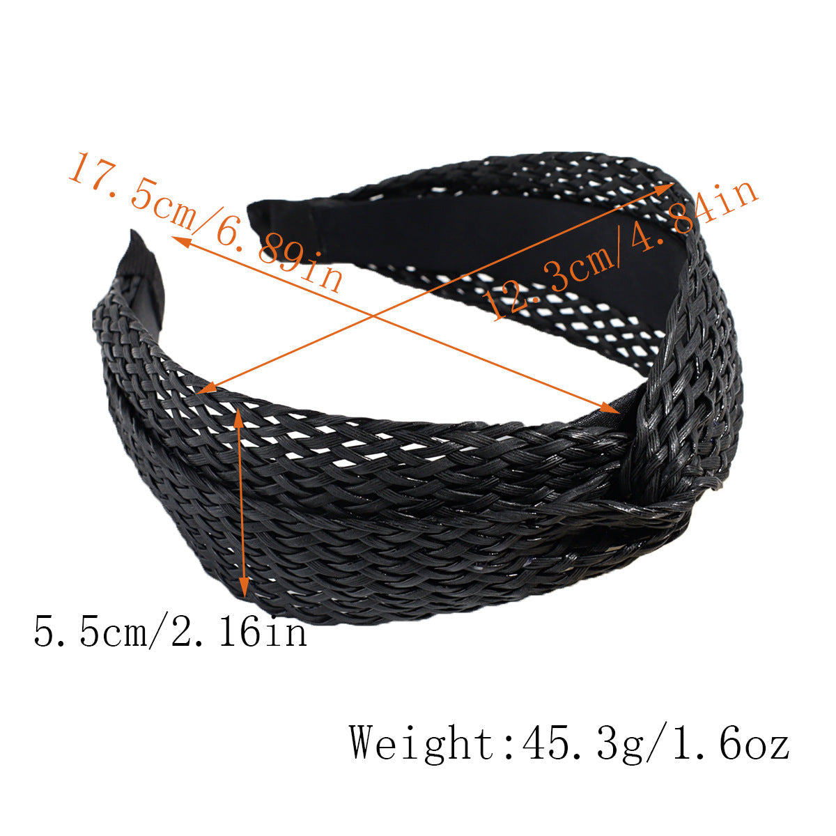 Knotted Braided Headband - DippedShop Wholesale - #0387