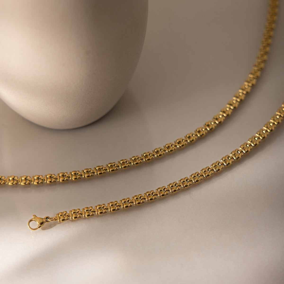 Fashion Gold Plated Cuban Chai - DippedShop Wholesale - #7043