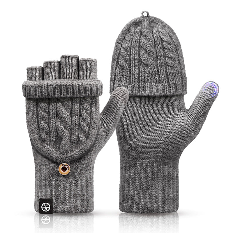 Convertible Fingerless Mittens - DippedShop Wholesale - #0595
