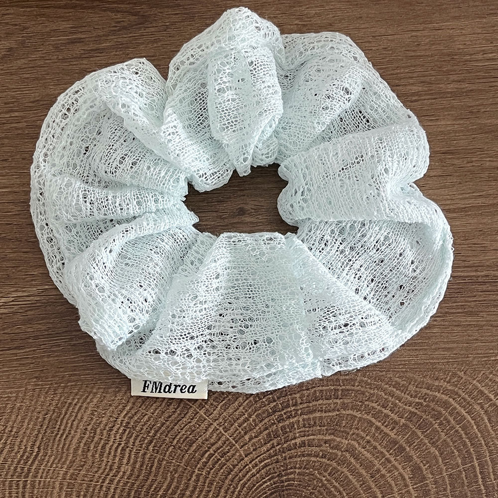 Minimalist Solid Color Hollow Lace Hair Scrunchies MK2BW6W6HSR51