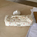 Simple Floral Large Capacity Portable Cosmetic Bag 6S10BOB1030