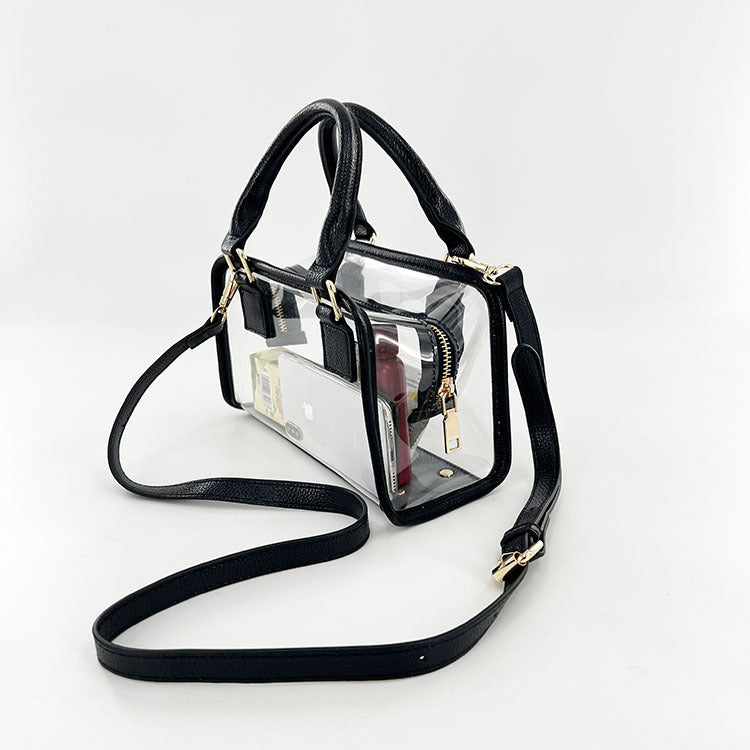 Fashion Transparente Stadium Approved Shoulder Bag 6W10BBG1964