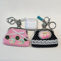 Floral Polka Dot Coin Purse - DippedShop Wholesale - #7299