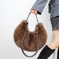Fluffy Faux Fur Large Capacity Crossbody Bag 6W10BBG2387