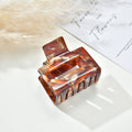 Fashion Color Block Geometric Mini Hair Claw 8AS6HCP258T