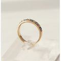 Elegant Gold Plated Blue Cryst - DippedShop Wholesale - #3667
