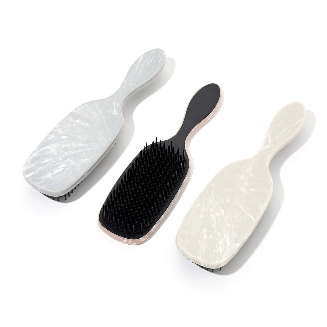 Marbled Handle Massage Air Cushion Comb DPHC27