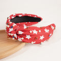 Color Block Star Pattern Pearl Hair Band 8AS6HBD56T