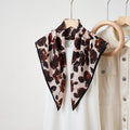 Elegant Floral Square Scarf - DippedShop Wholesale - #5603