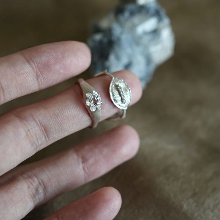 Sparkling Zircon Open Ring - DippedShop Wholesale - #5347