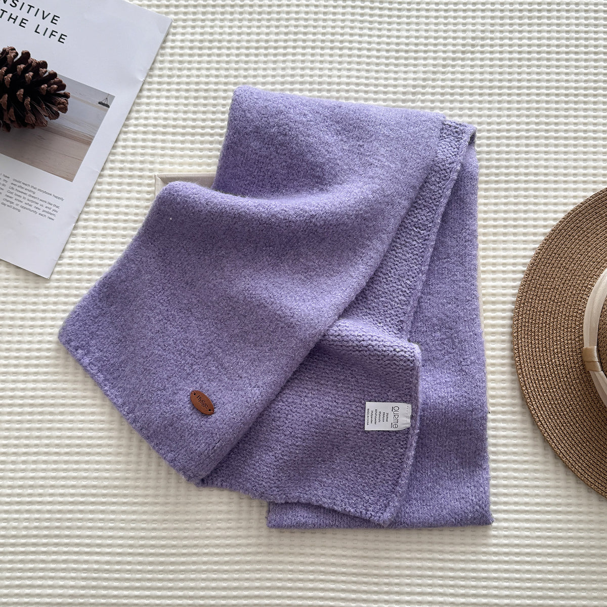 Blend Knit Scarf - DippedShop Wholesale - #4675