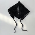 Handmade Hollow Out Triangle Bandana Headscarf MK2BK6W6HHS11