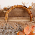 Boho Handwoven Beach Tote - DippedShop Wholesale - #7347