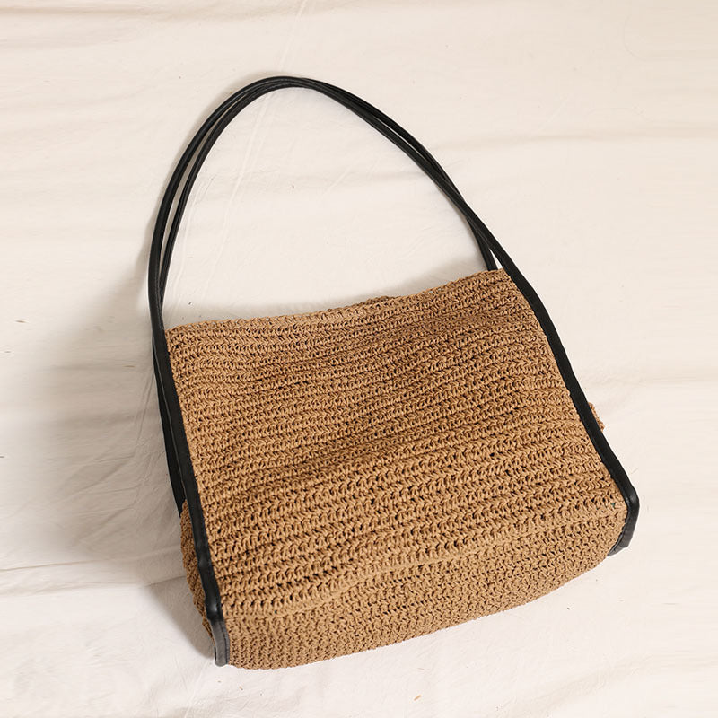 Handmade Woven Tote Bag - DippedShop Wholesale - #1411
