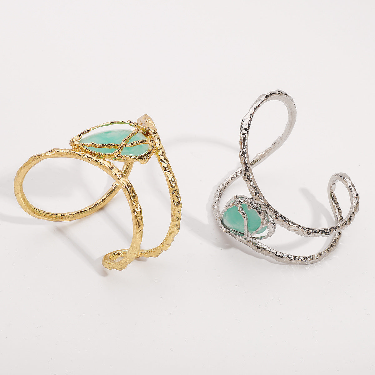 Geometric Teardrop Dangle Earrings - DippedShop Wholesale - #8371