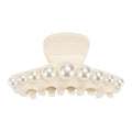 Vintage Big Pearl Acetate Hair Claw MK2PPM6W6HCP356