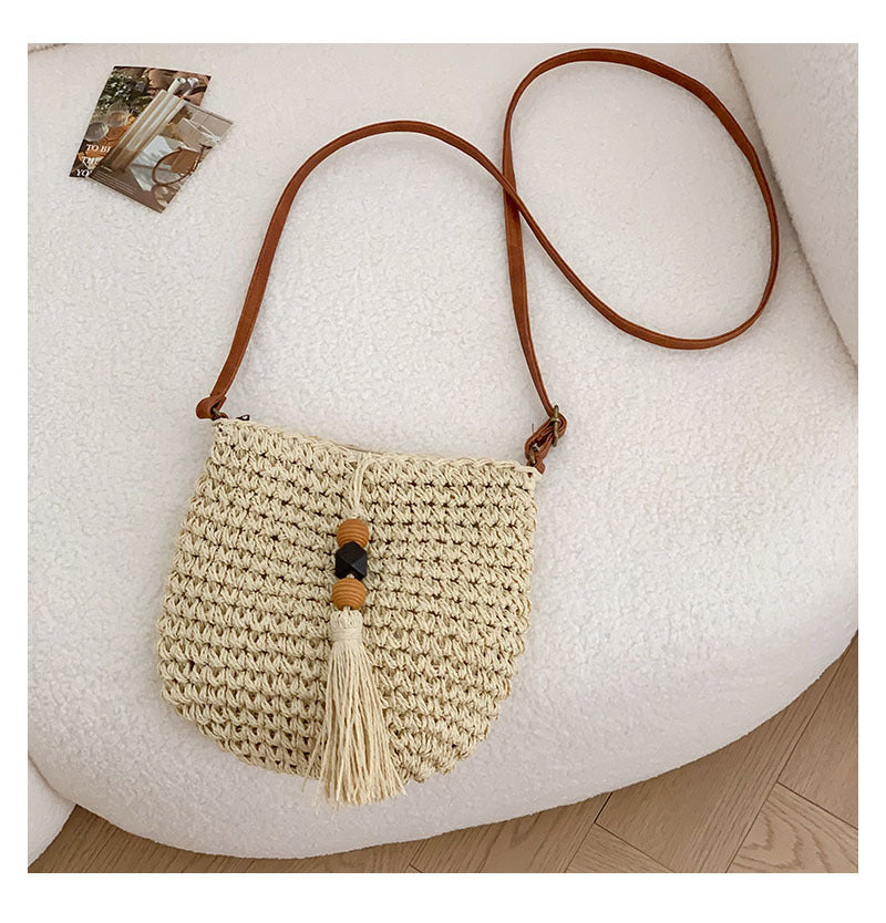 Bohemian Woven Crossbody Bag - DippedShop Wholesale - #9059