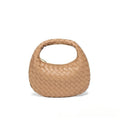 Trendy Hand-Woven Crescent Underarm Handbag 6W10BBG1392