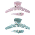 Elegant Rhinestone Butterfly Acetate Hair Claw MK2PPM6W6HCP345