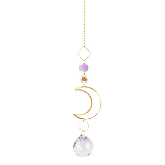 Stone Crystal Wind Chime - DippedShop Wholesale - #2691