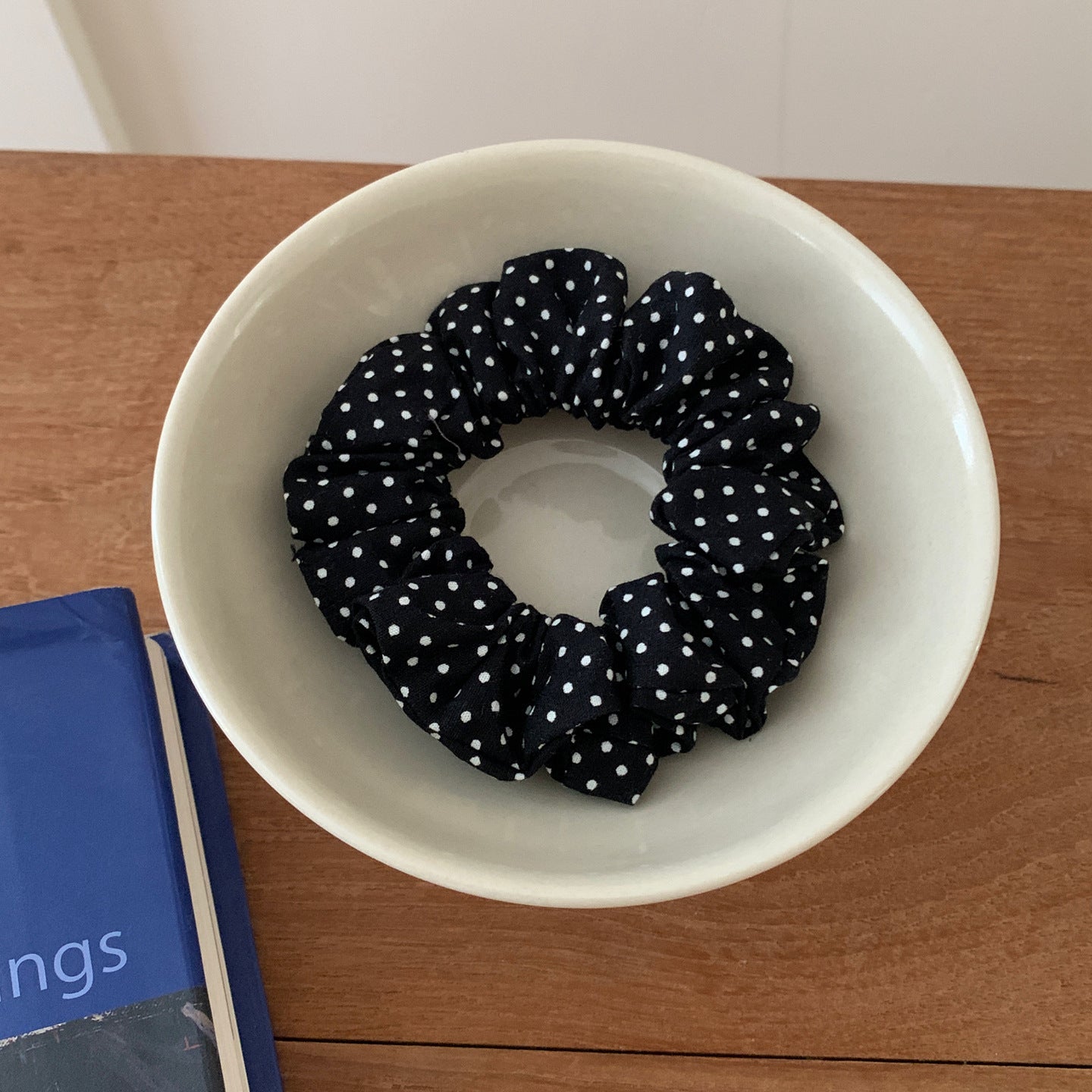 Polka Dot Hair Scrunchie - DippedShop Wholesale - #4227