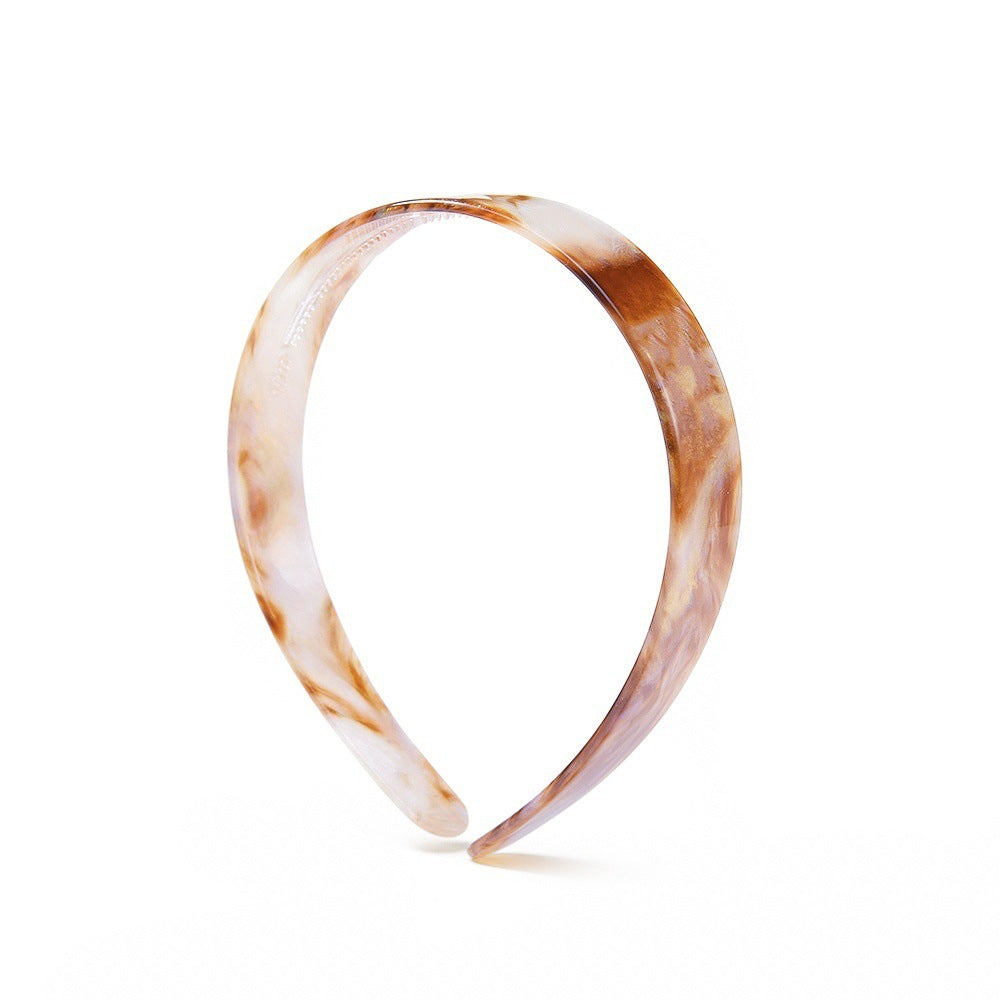 Vintage Marbled Texture Non Slip Wide Headband MK2PIM6W6HBD59