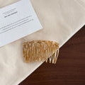 Tortoiseshell Pattern Wide Tooth Hair Comb  MK2PPEP6W6HPN15