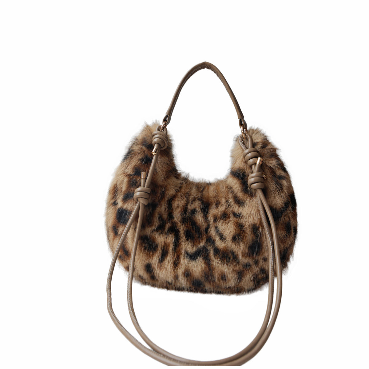 Fluffy Faux Fur Large Capacity Crossbody Bag 6W10BBG2387