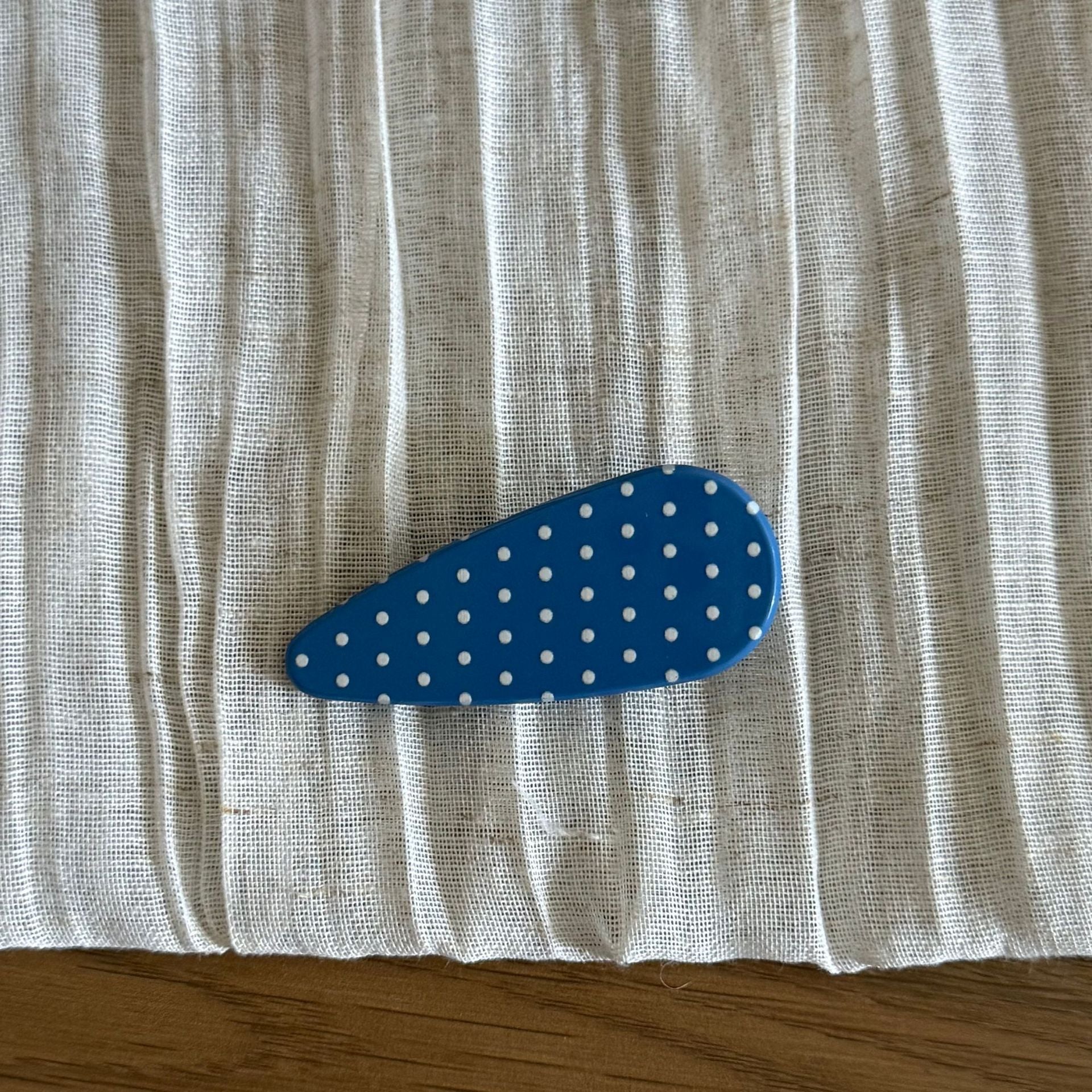 Cute Polka Dots Droplet Acetate Hair Clip 8AS6HCP362L