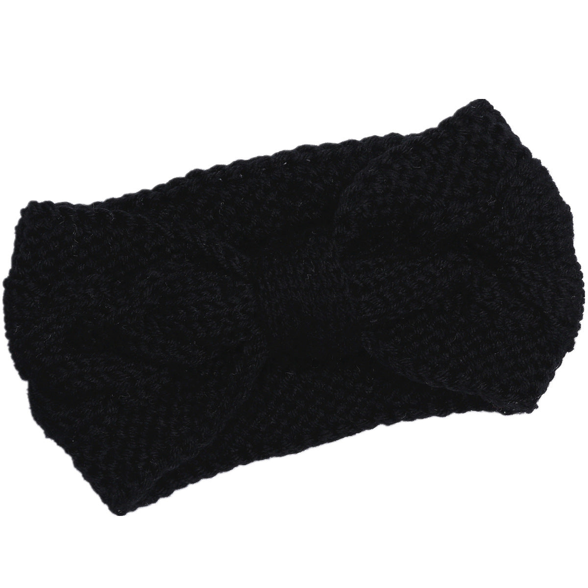 Bowknot Cable Knit Turban Headband - DippedShop Wholesale - #4179