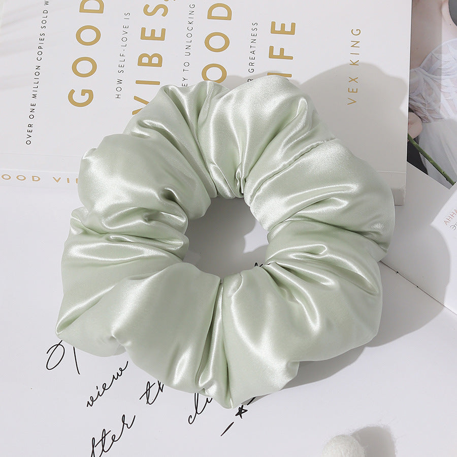 Minimalist Solid Color Puff Hair Scrunchies 6W6HSR331