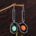 Geometric Cubic Zirconia Earrings - DippedShop Wholesale - #9923