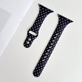 Slim Polka Dots Silicone Watch Band 6W6JWA129