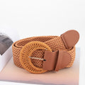 Boho Braided Woven Wide Dress Waist Belt MK2LEEP6W6JBT30