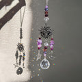 Celestial Moon Crystal Suncatcher - DippedShop Wholesale - #5395