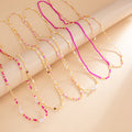 Boho Multi -Layered Stretchy Beaded Waist Chain 8ZA6JBC81L