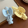 Minimalist Solid Color Durable Large Hair Claw 8AS6HCP280L