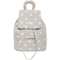 Vintage Leopard Print Letters Embroideries Backpack 6S10BBG1428